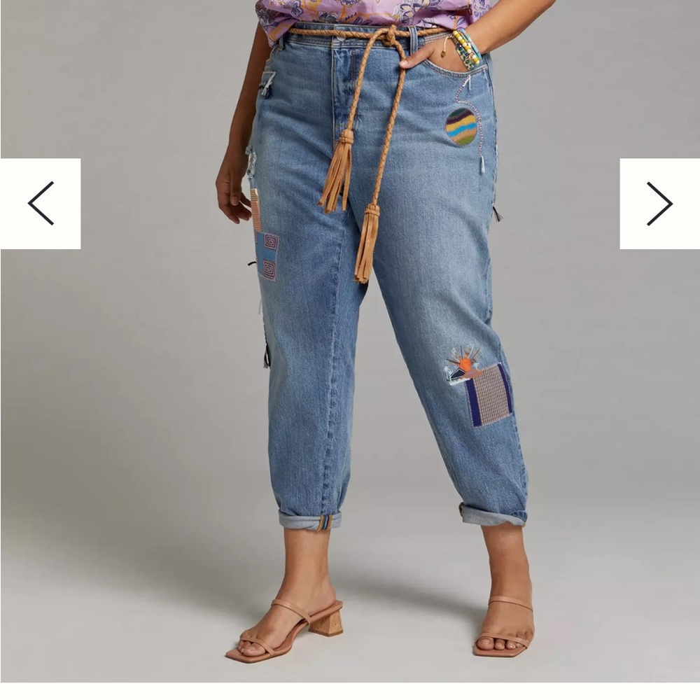NWT Anthropologie Pilcro The Slim Boyfriend Jeans